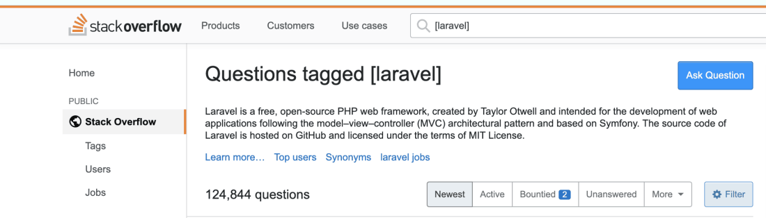 laravel_Stack_Overflow