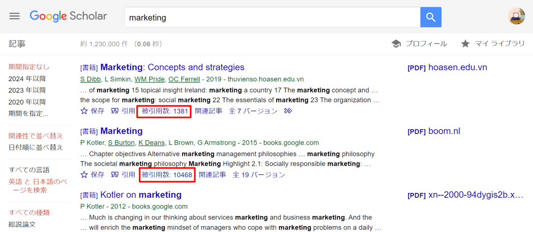 marketing-Google-Scholar