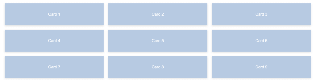 カードレイアウト