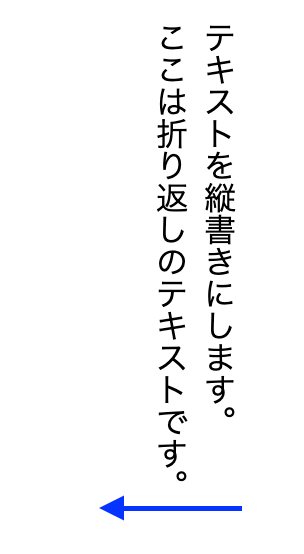 CSSで縦書きにするには？