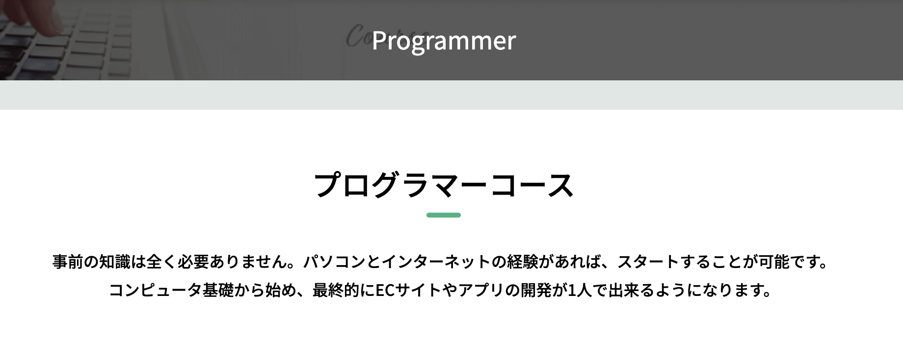 プログラマカレッジ
