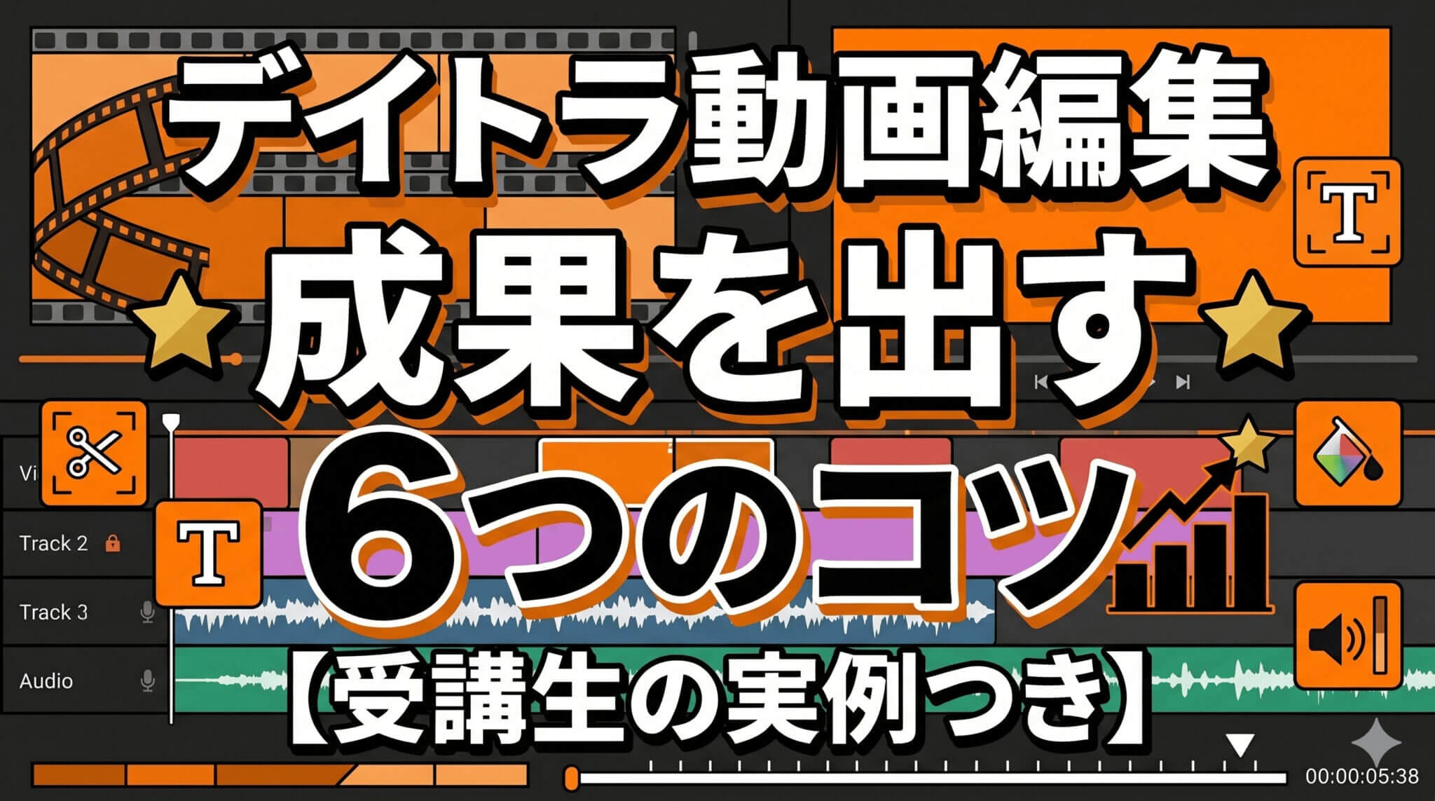 デイトラ動画編集コースで成果を出す6つのコツ【受講生の実例つき】
