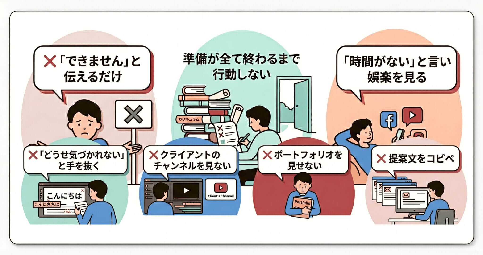 動画編集の【自己診断】成長が止まるサイン、いくつ当てはまる？